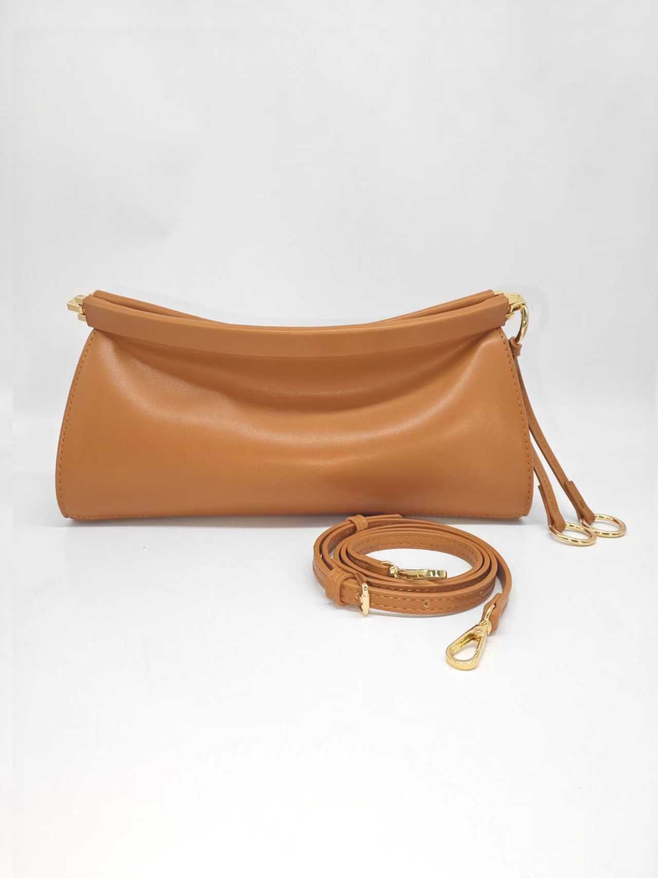 Borsa rettangolare casual in PU con bocca a morsetto Art.FF2741