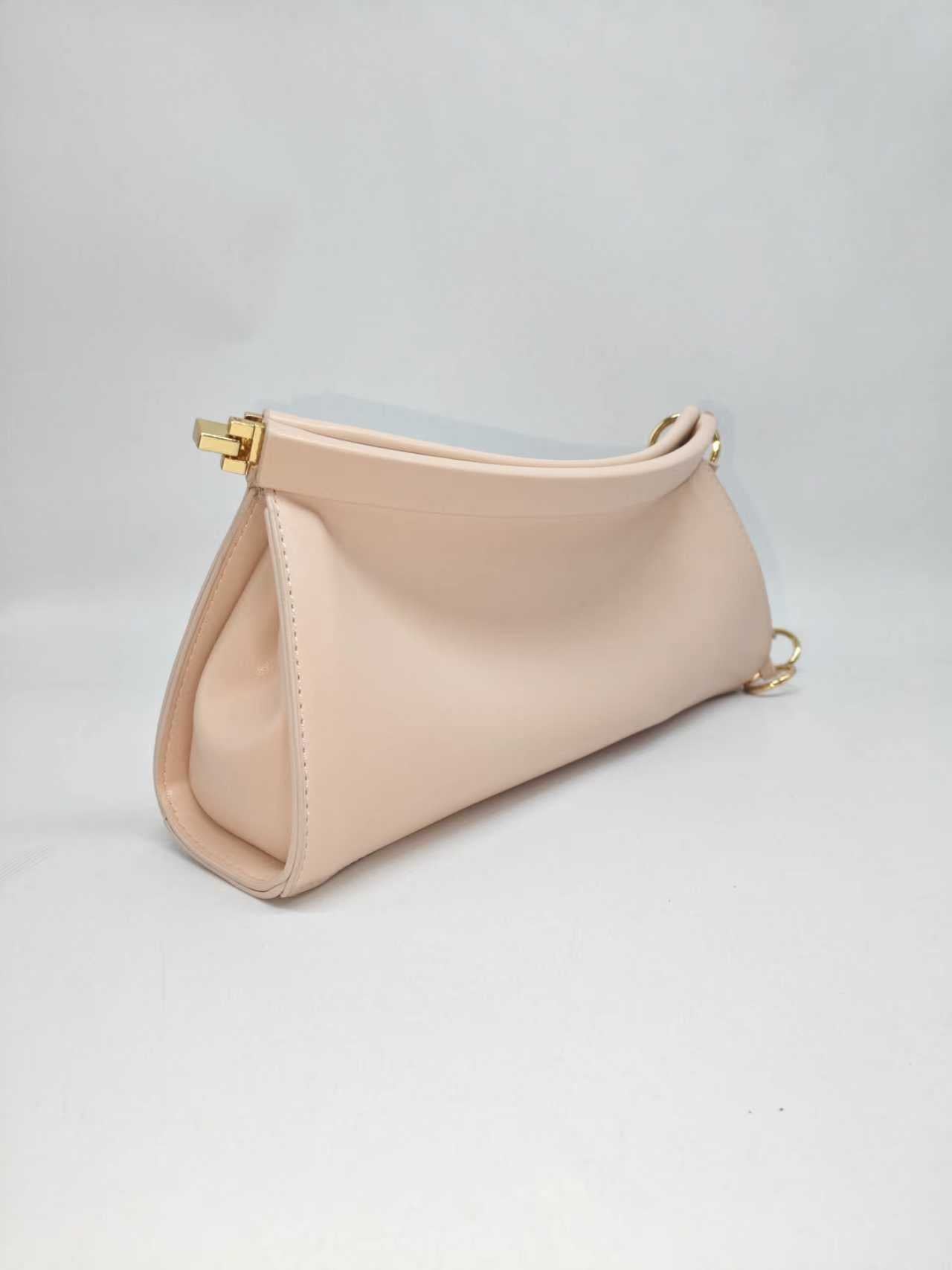 Borsa rettangolare casual in PU con bocca a morsetto Art.FF2741