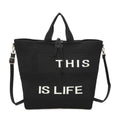 Borsa Casual Monospalla in Tessuto a Maglia Con Lettere Art.FF2404