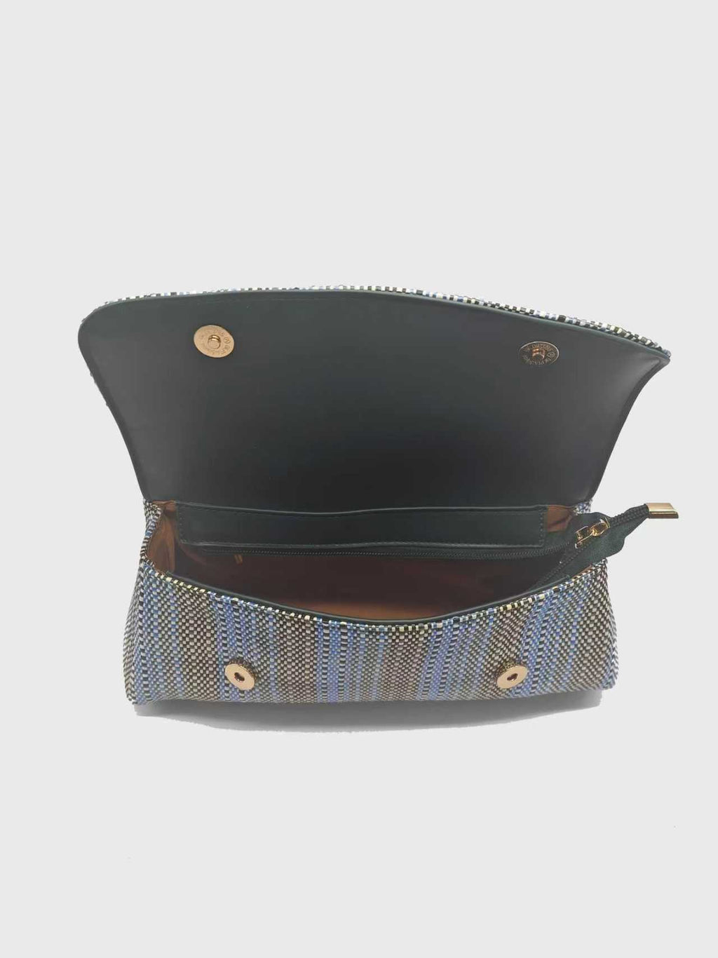 Borsa per festa estiva in legno di paglia da polso Art.FF27466