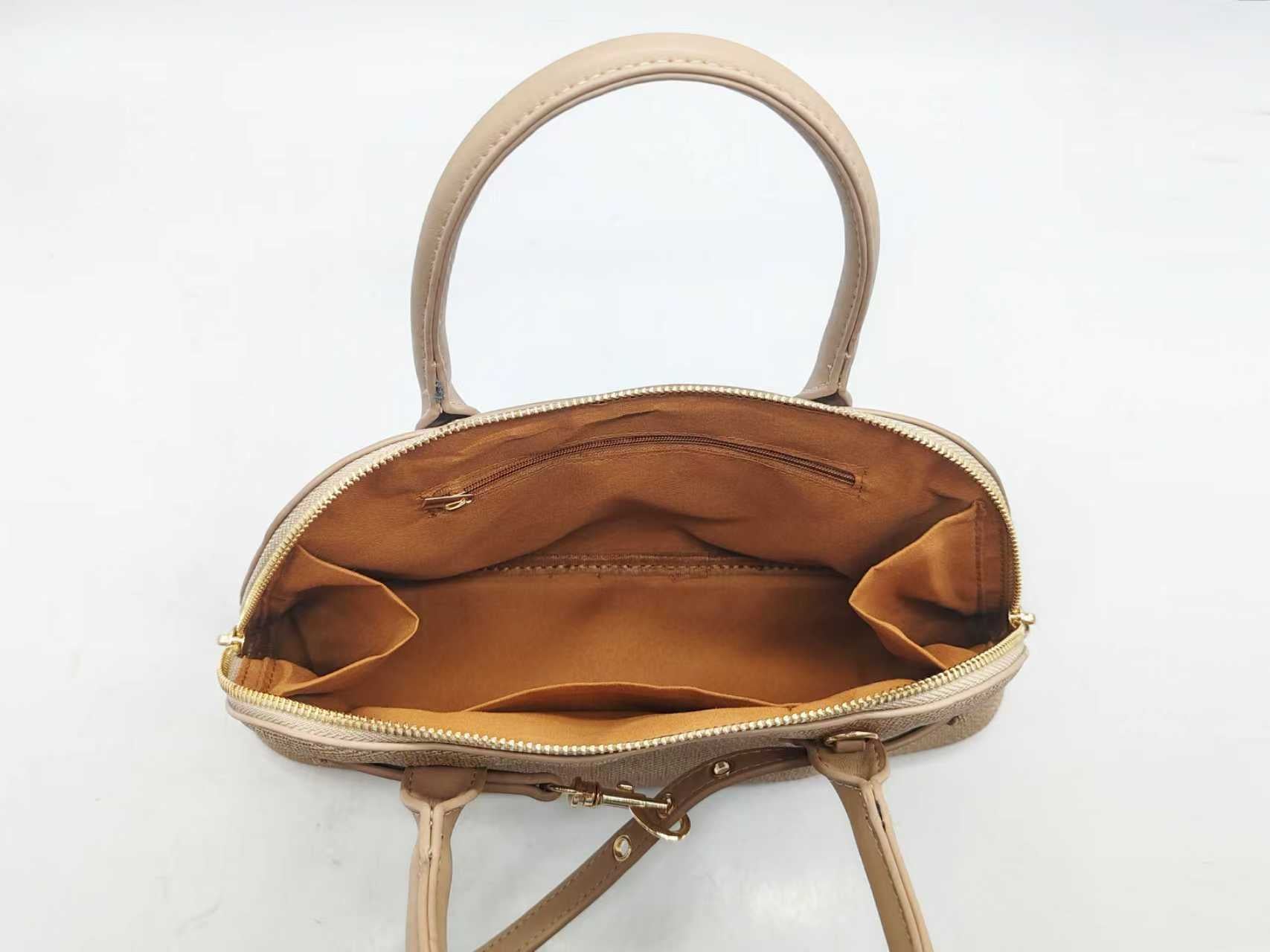 Borsa Casual Quotidiana a Mano con Decorazione Cintura Pu Motivo Tessuto Art.FF27458