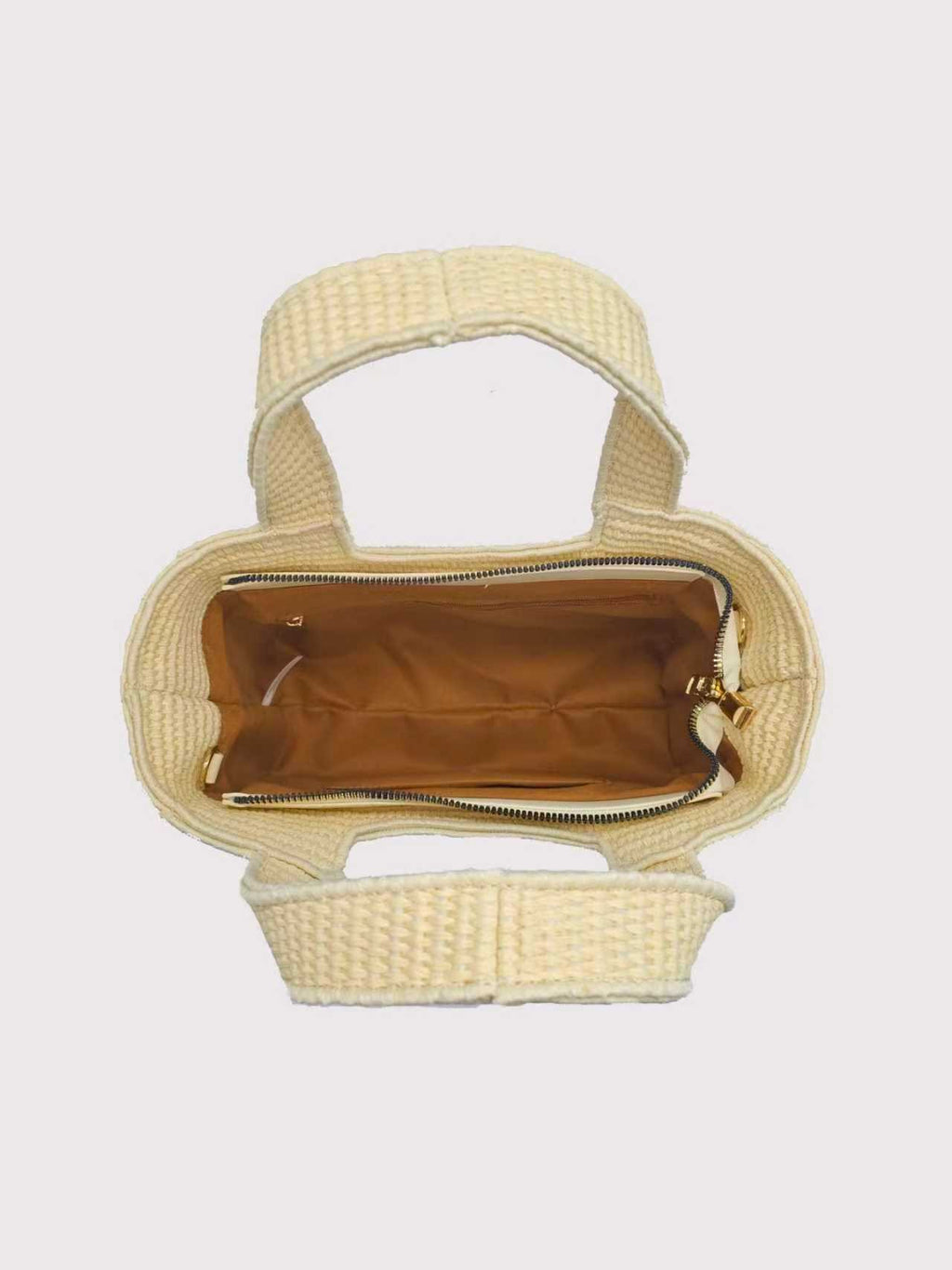 Borsa Casual di Moda da Giorno in Paglia Ricamata a Mano Art.FF27487