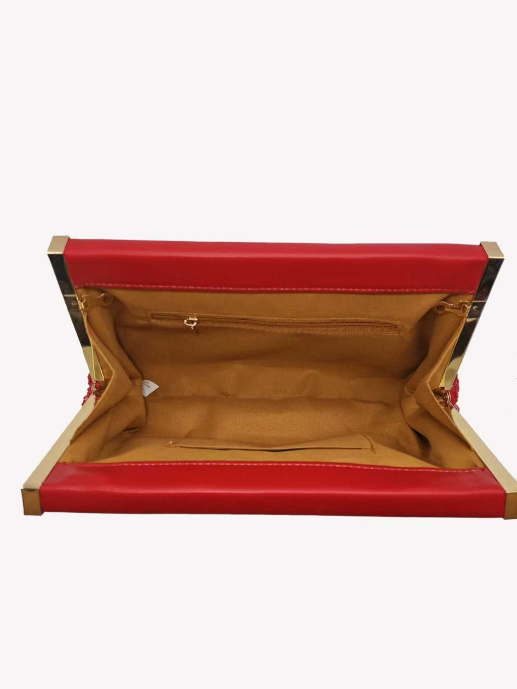Pizzo con perline con clip per borsa elegante da sera Art.FF27489