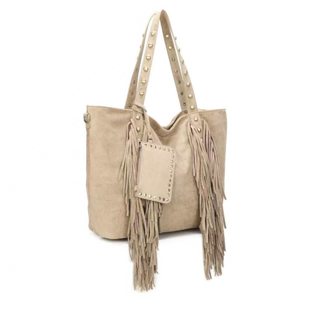 Borsa quotidiana casual con velluto e piccole tasche sul davanti Art.CE229