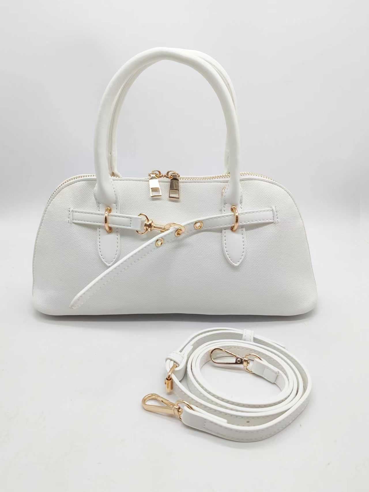 Borsa Casual Quotidiana a Mano con Decorazione Cintura Pu Motivo Tessuto Art.FF27458