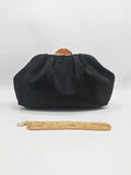 Borsa da banchetto in pile con clip art e tracolla.FF27407