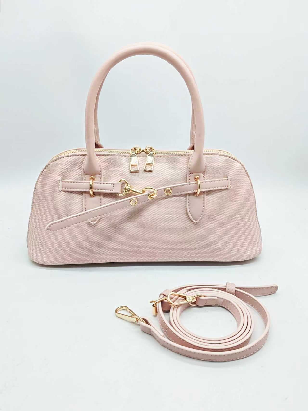 Borsa Casual Quotidiana a Mano con Decorazione Cintura Pu Motivo Tessuto Art.FF27458