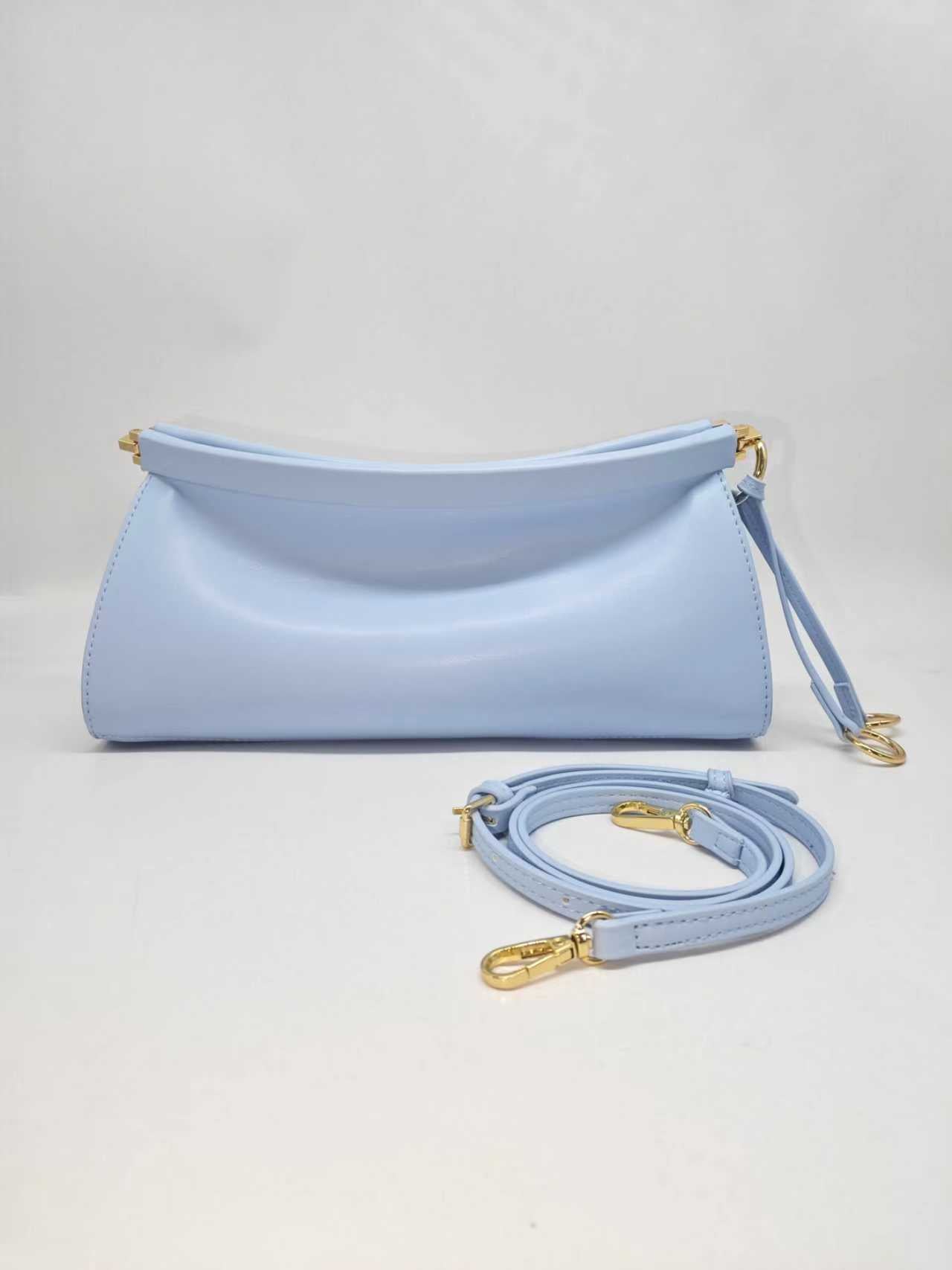 Borsa rettangolare casual in PU con bocca a morsetto Art.FF2741