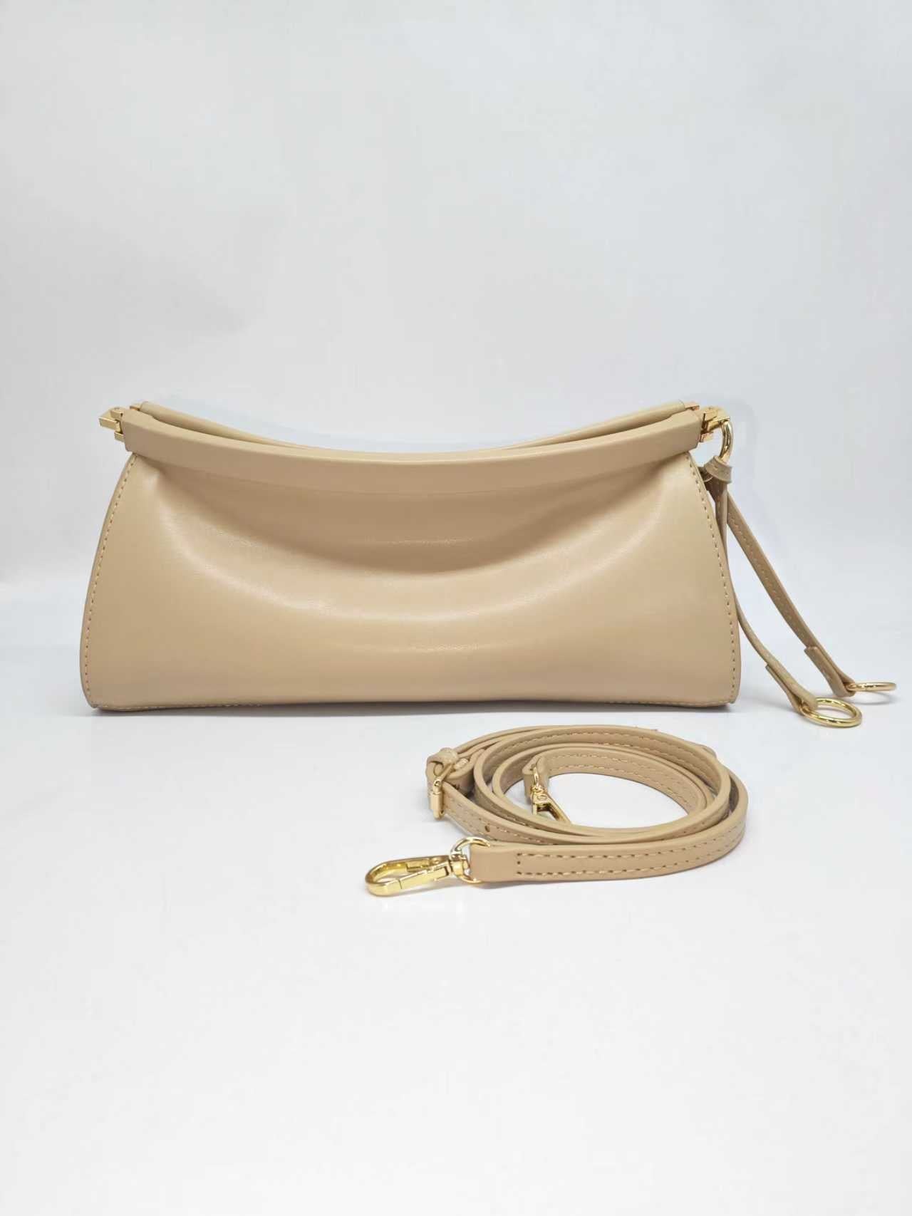 Borsa rettangolare casual in PU con bocca a morsetto Art.FF2741