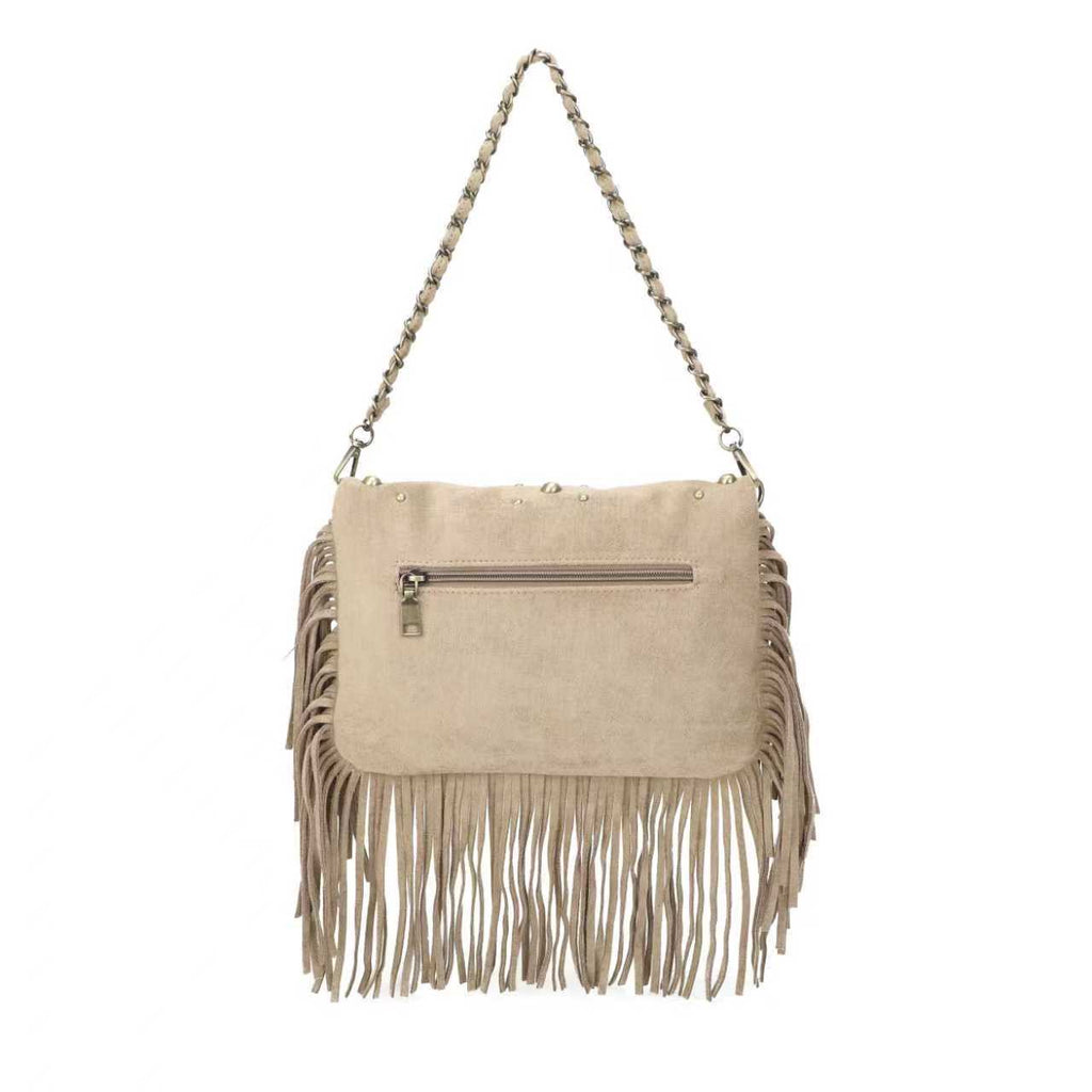 Borsa In Velluto Con Catenella In Ferro A Chiodo Sulla Barba Borsa Art.CE230